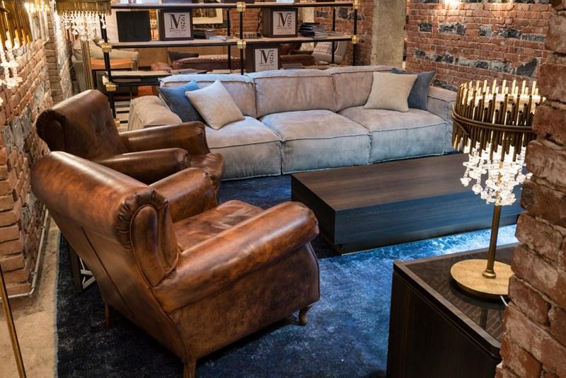 Leather armchair with armrests | Roma by Mantellassi 1926