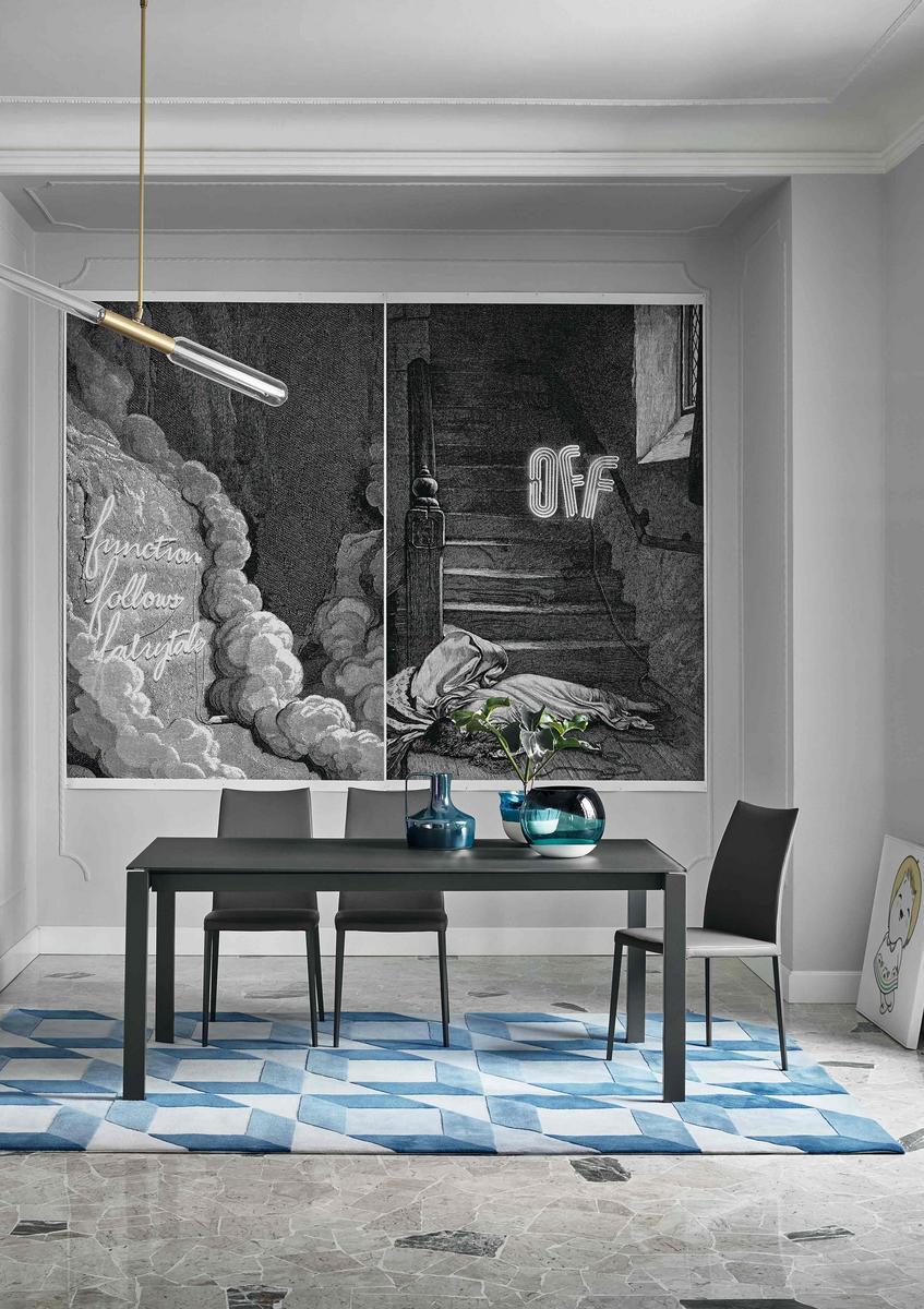 Leather chair | Kayla by Bonaldo