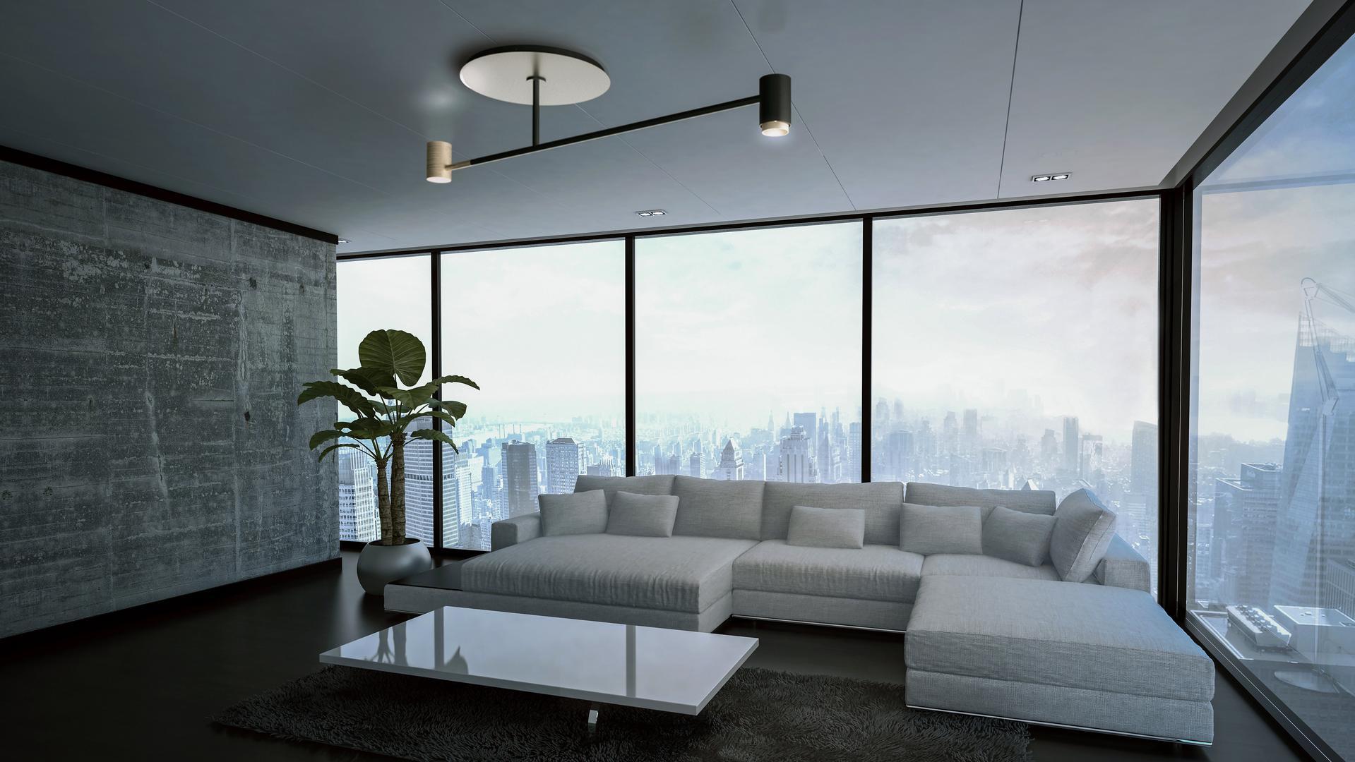 LED ceiling lamp | Melanocetus by Contardi