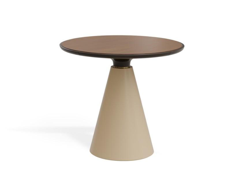 Round wooden coffee table | Pr.297 by Stella del Mobile