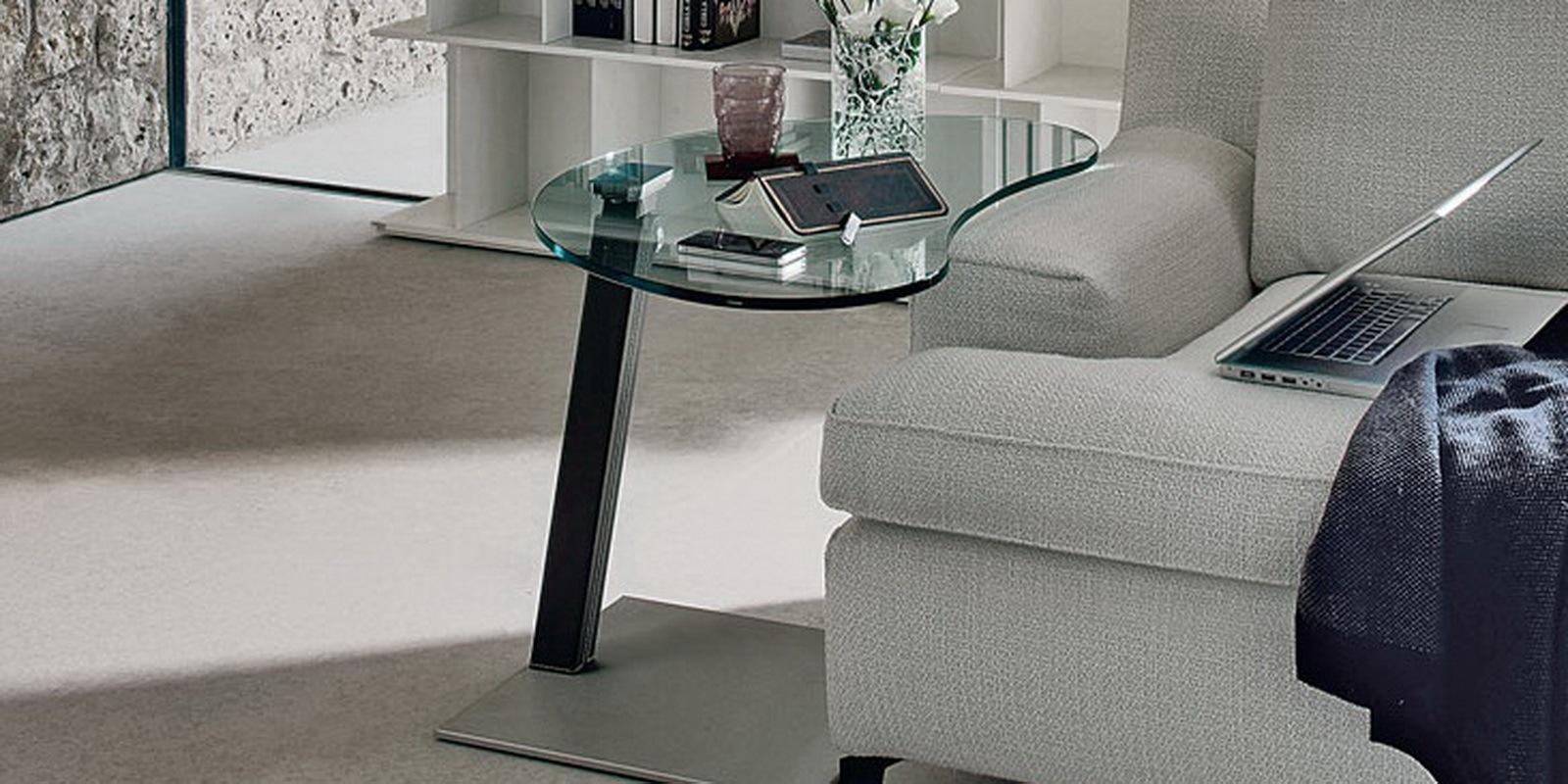 Round metal coffee table | Lap by Cattelan Italia