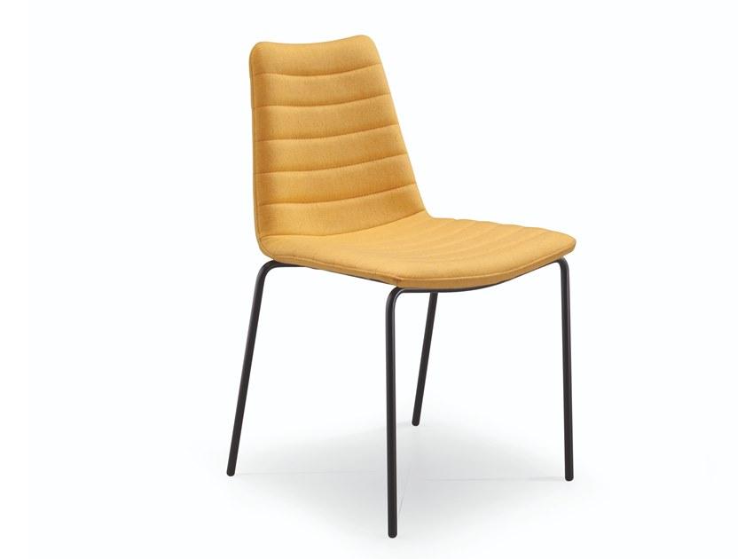 Upholstered fabric chair | Cover S Mt by Midj