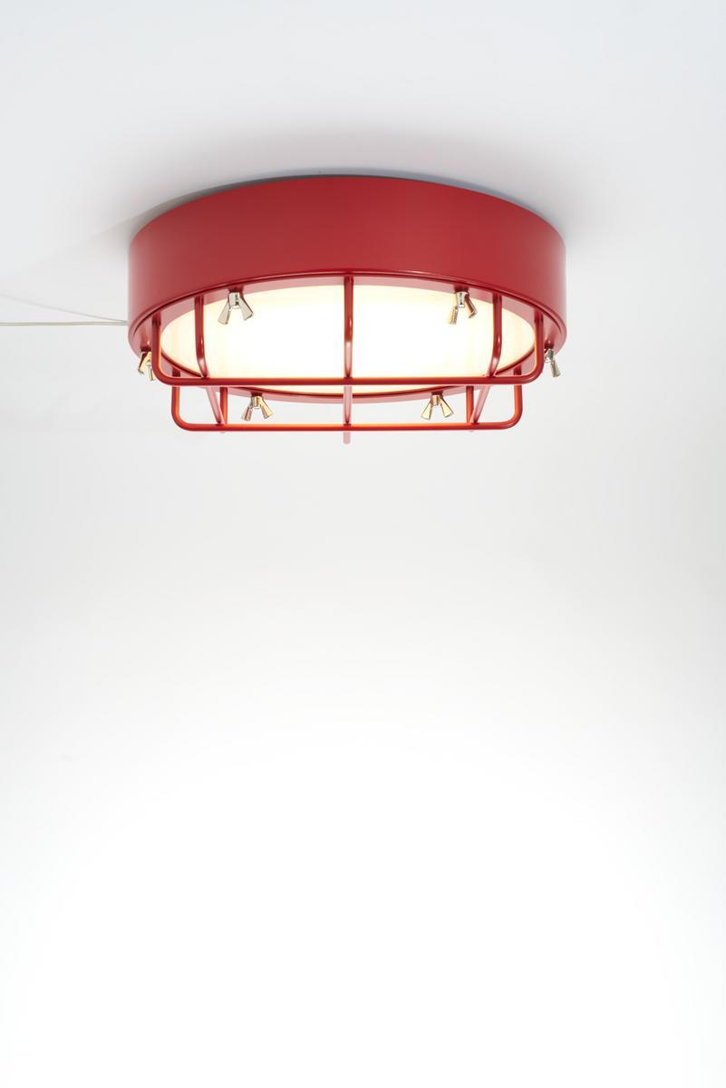 Direct light iron ceiling light | Cantiere by Zava