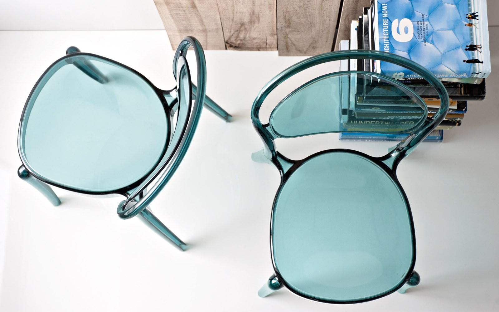 Stackable polycarbonate chair | Parisienne by Calligaris