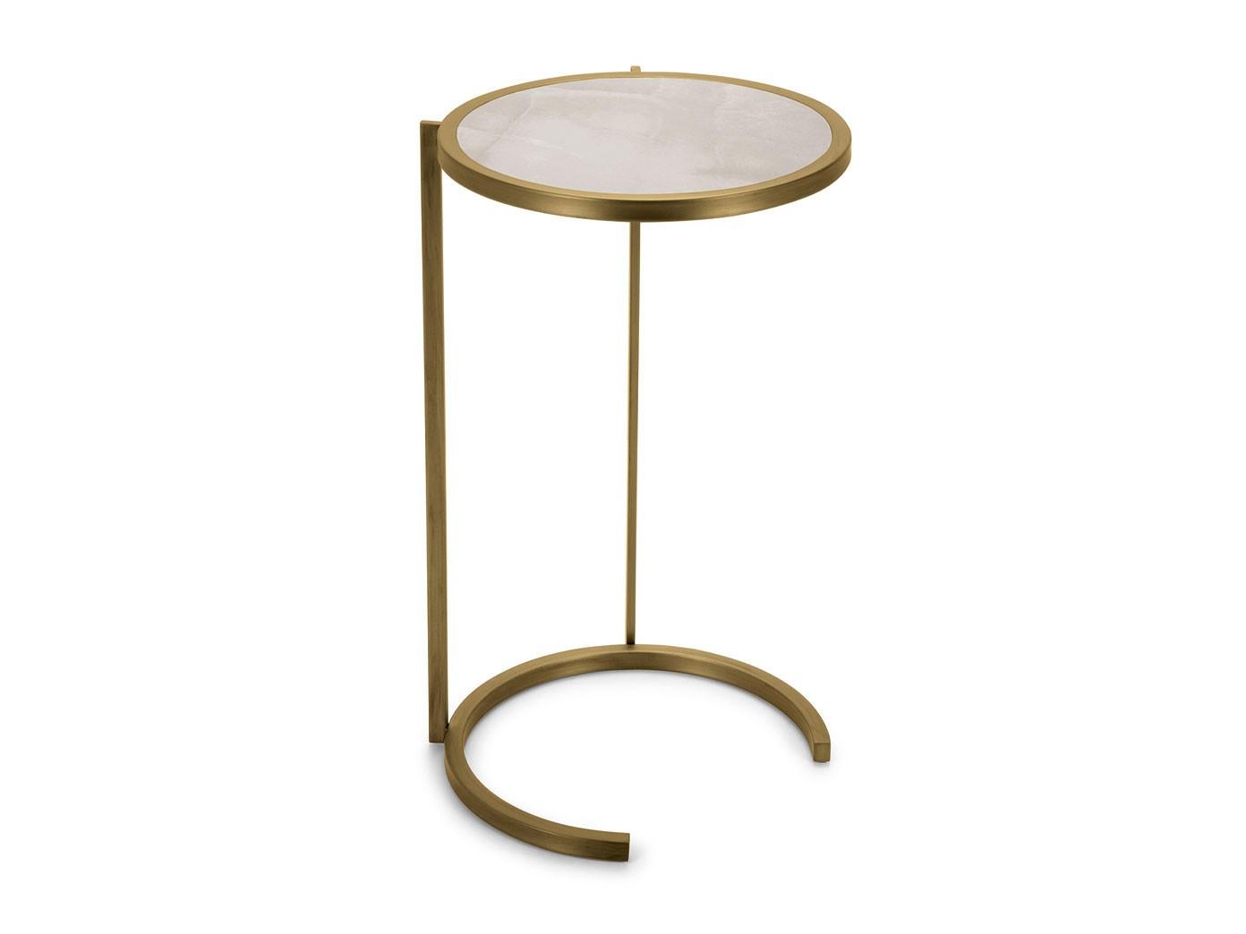 Round ceramic side table | Teti by Domingo salotti
