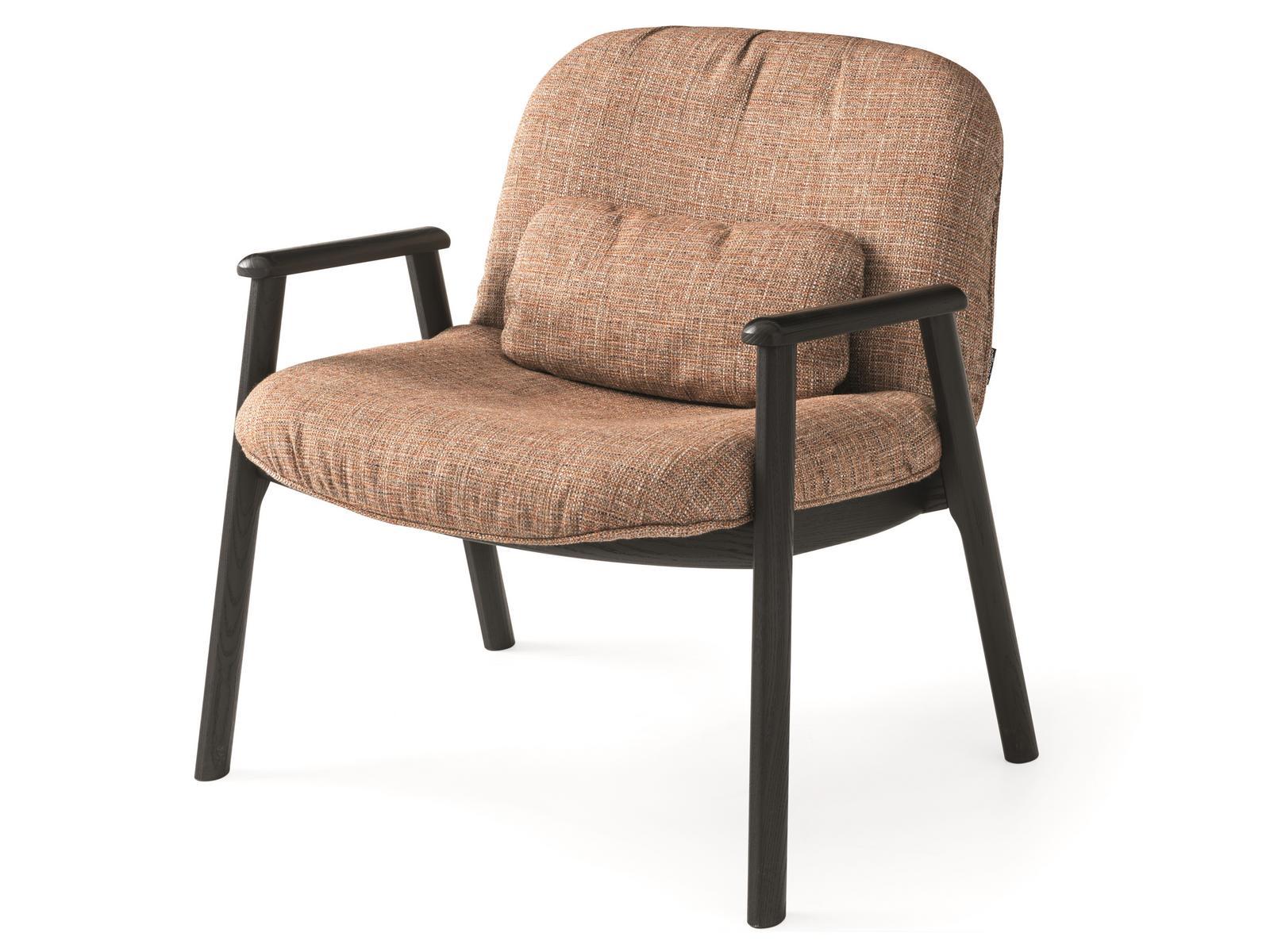 Fabric armchair with armrests | Baltimora by Calligaris