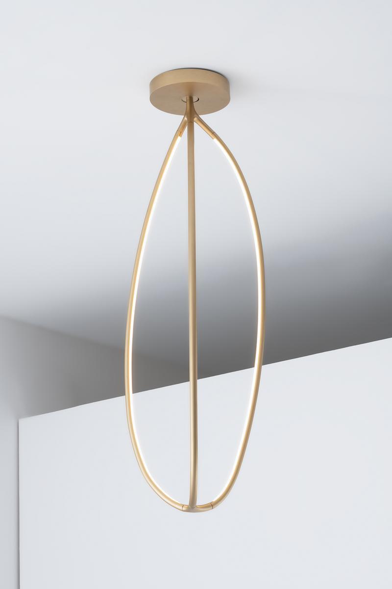 Aluminium and silicone ceiling lamp | Arrival by Artemide