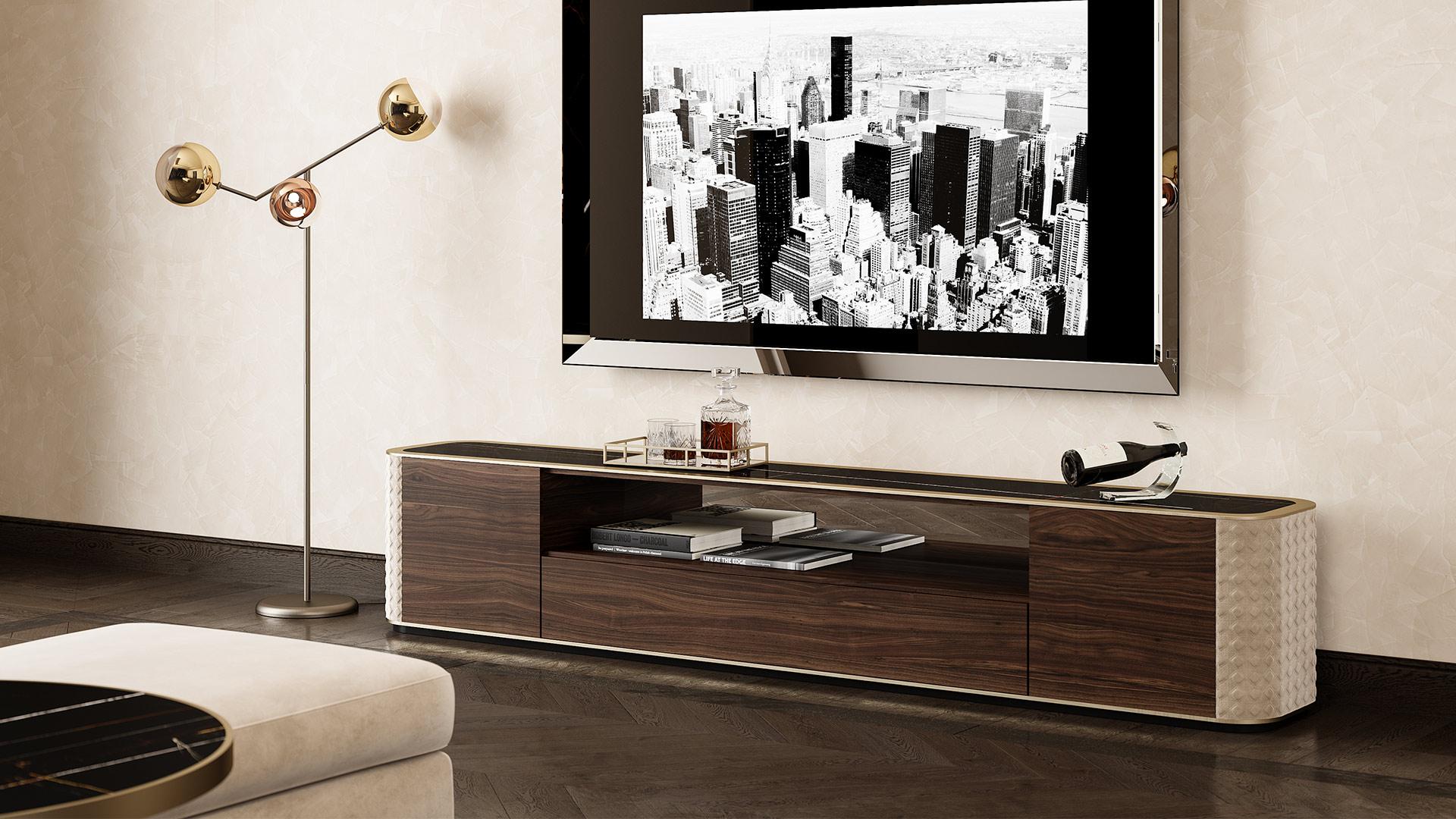 Wooden sideboard | San Marco by Reflex