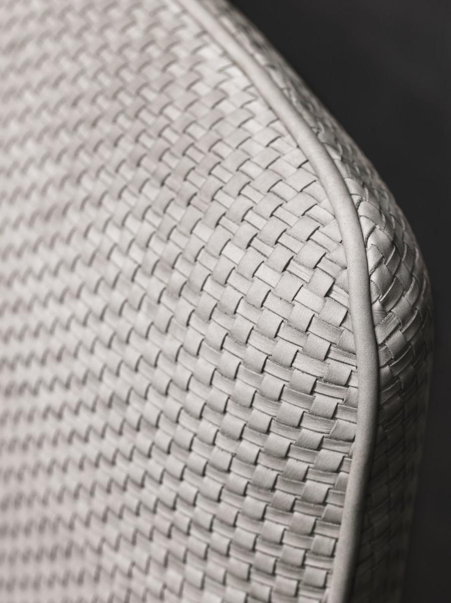 Leather double bed | Olivier by Flou