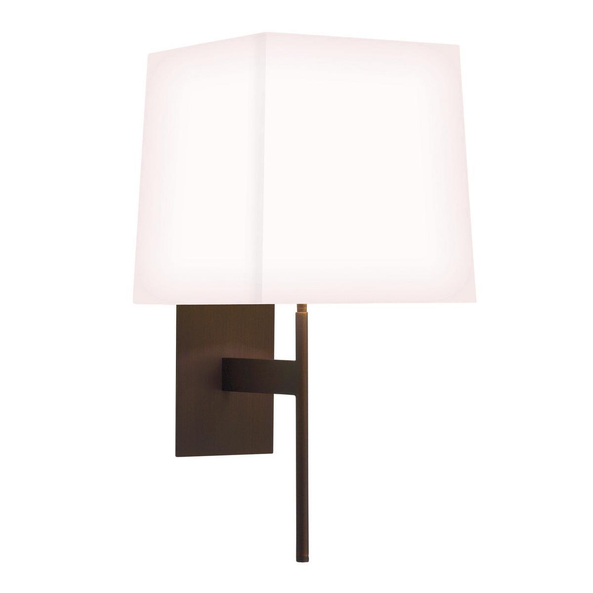 LED metal wall lamp in metal and fabric | San Marino by Astro lighting