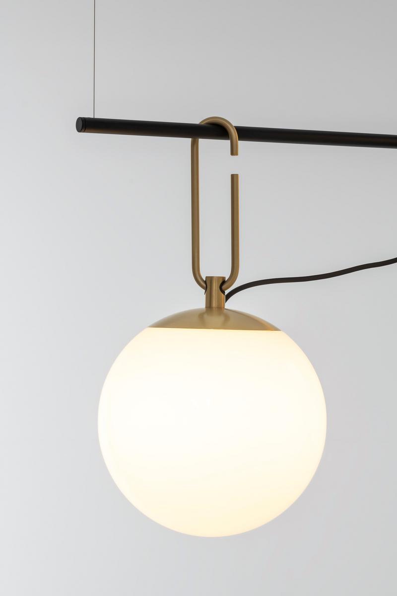 LED direct light pendant lamp | Nh S4 14 by Artemide