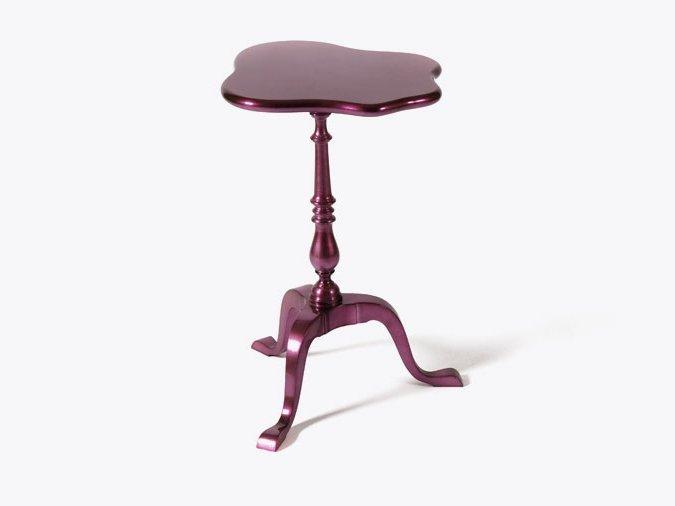 Wooden side table with 3-star base | Zaragoça by Boca Do Lobo