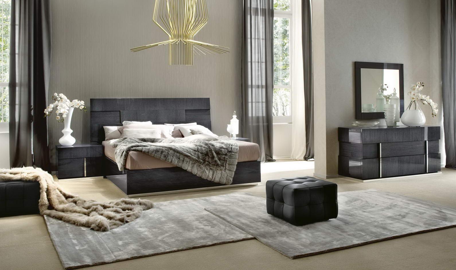 Eco-leather bedroom set | Montecarlo by ALF Italia