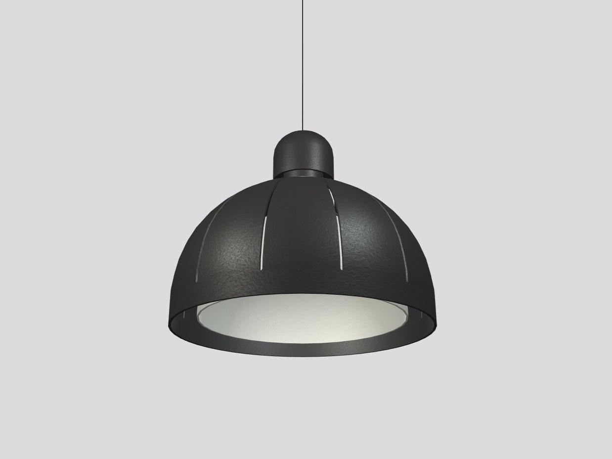 LED metal pendant lamp | Cupole S1 50 by Masiero