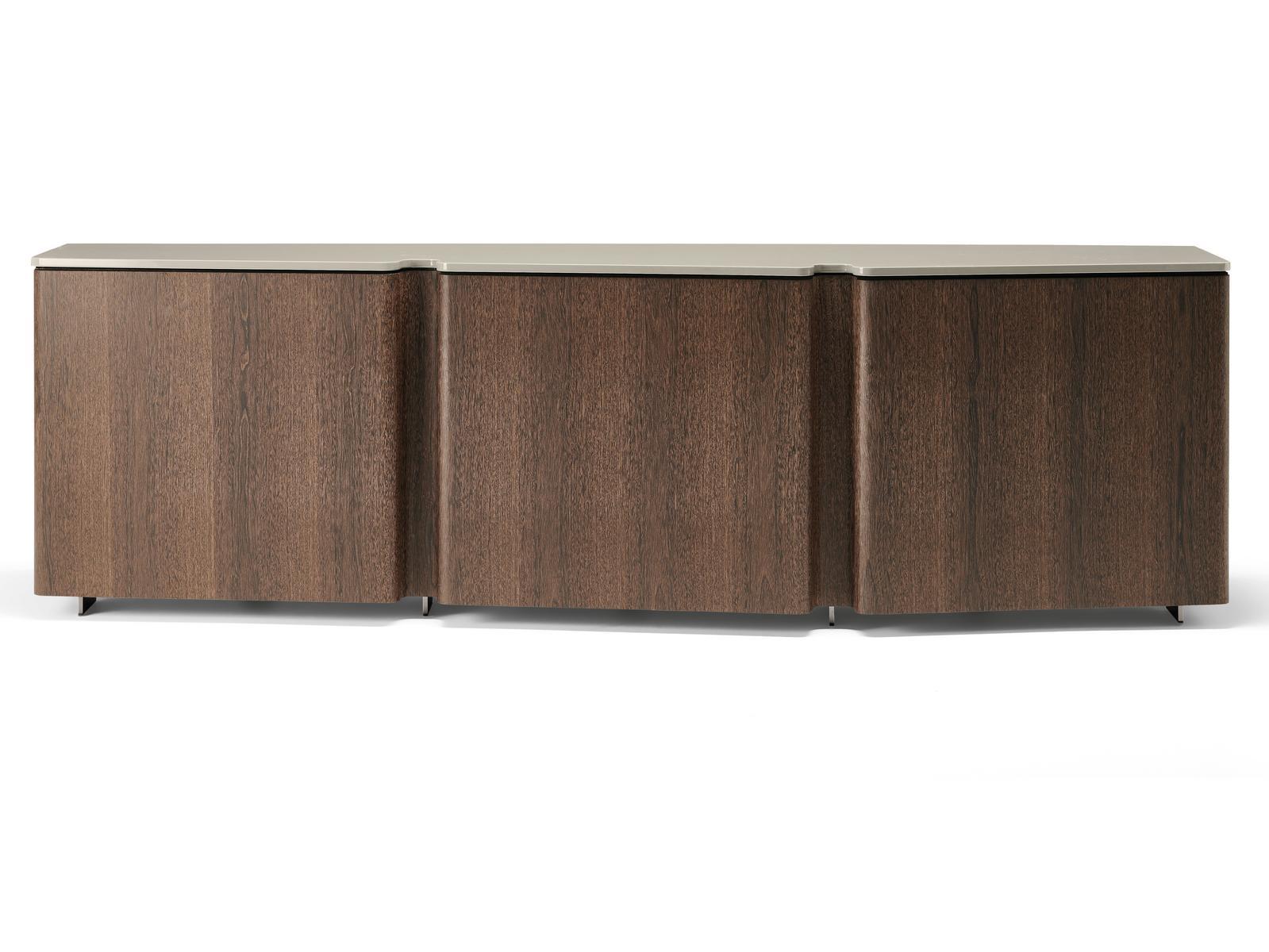Wooden sideboard with doors | Bolide by Arketipo
