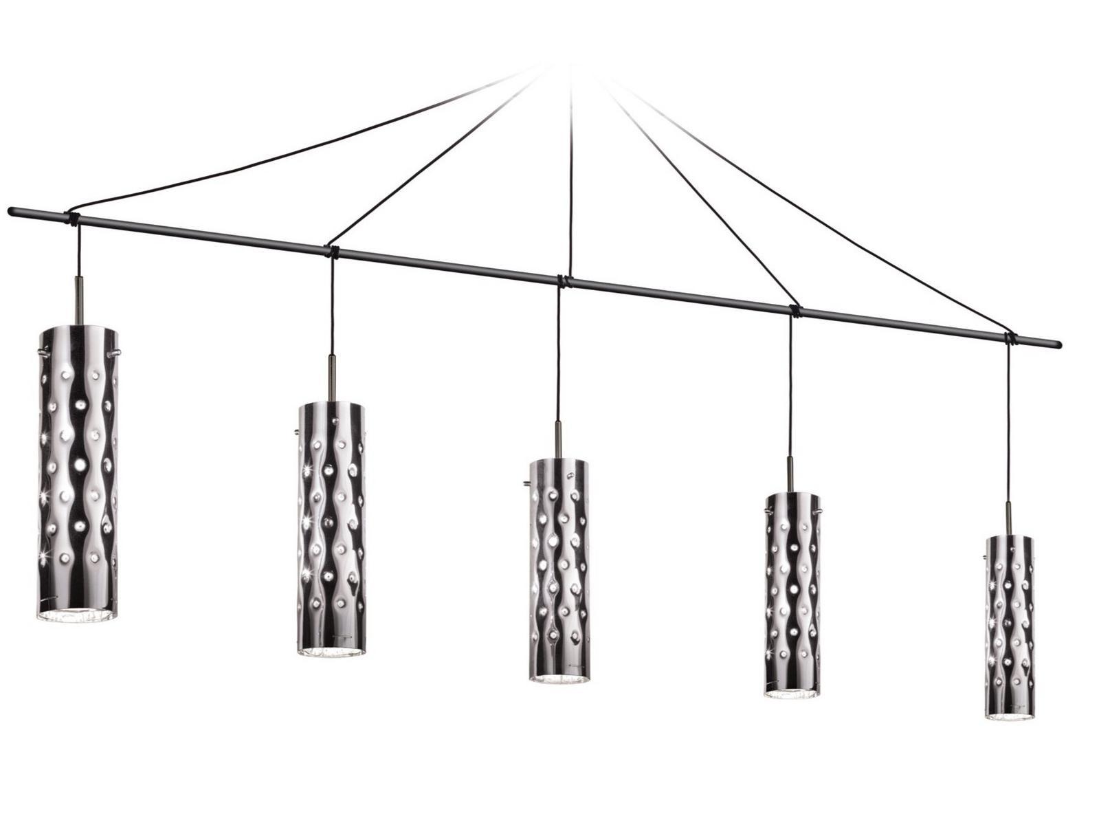 Cristalflex® pendant lamp | Dimple Penta by Slamp