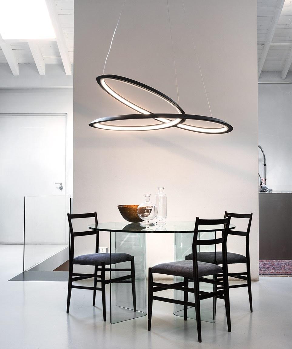 LED extruded aluminium pendant lamp | Kepler by Nemo