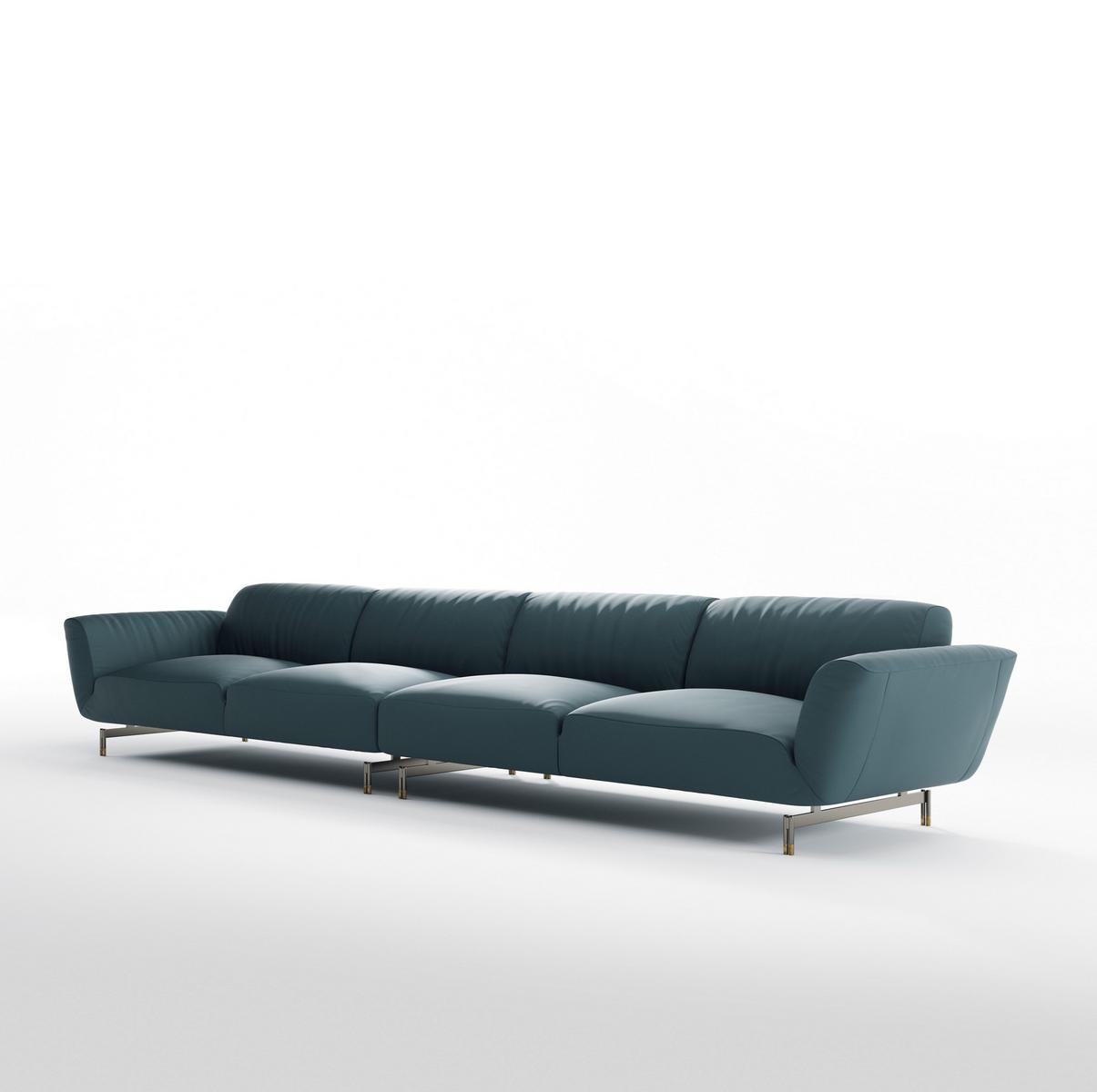 Sectional fabric sofa | Turro by Nicoline