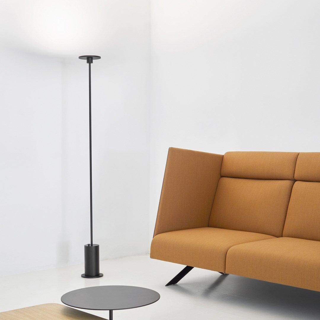 LED aluminium floor lamp with dimmer | Up by Arkoslight
