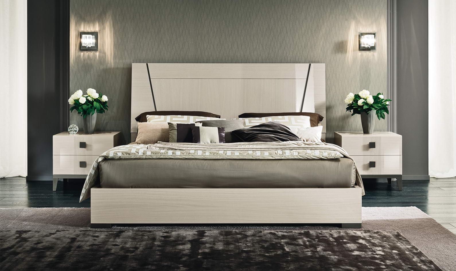 Eco-leather bedroom set | Mont Blanc by ALF Italia
