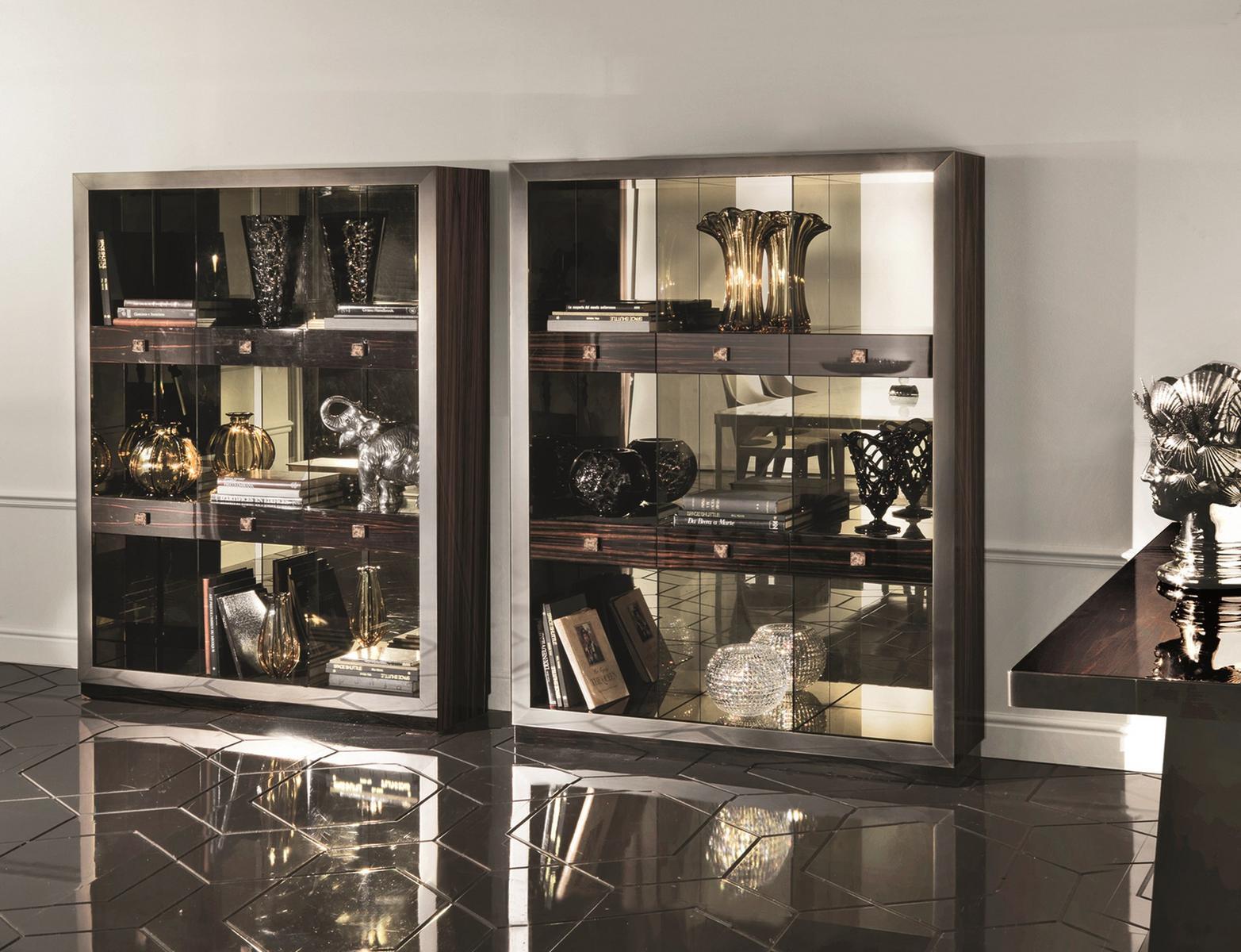 Metal display cabinet | Emily by Longhi