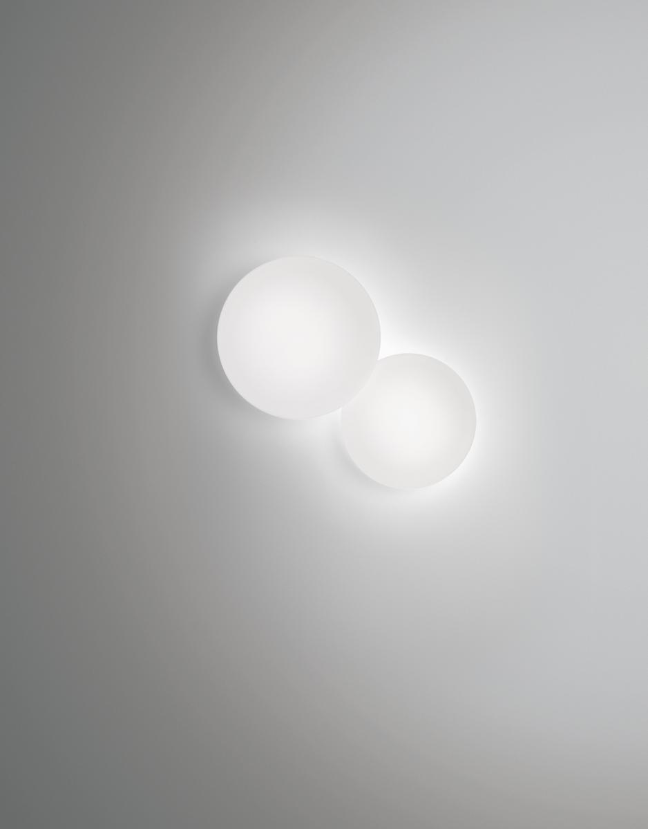 Blown glass ceiling lamp | Puck by Vibia