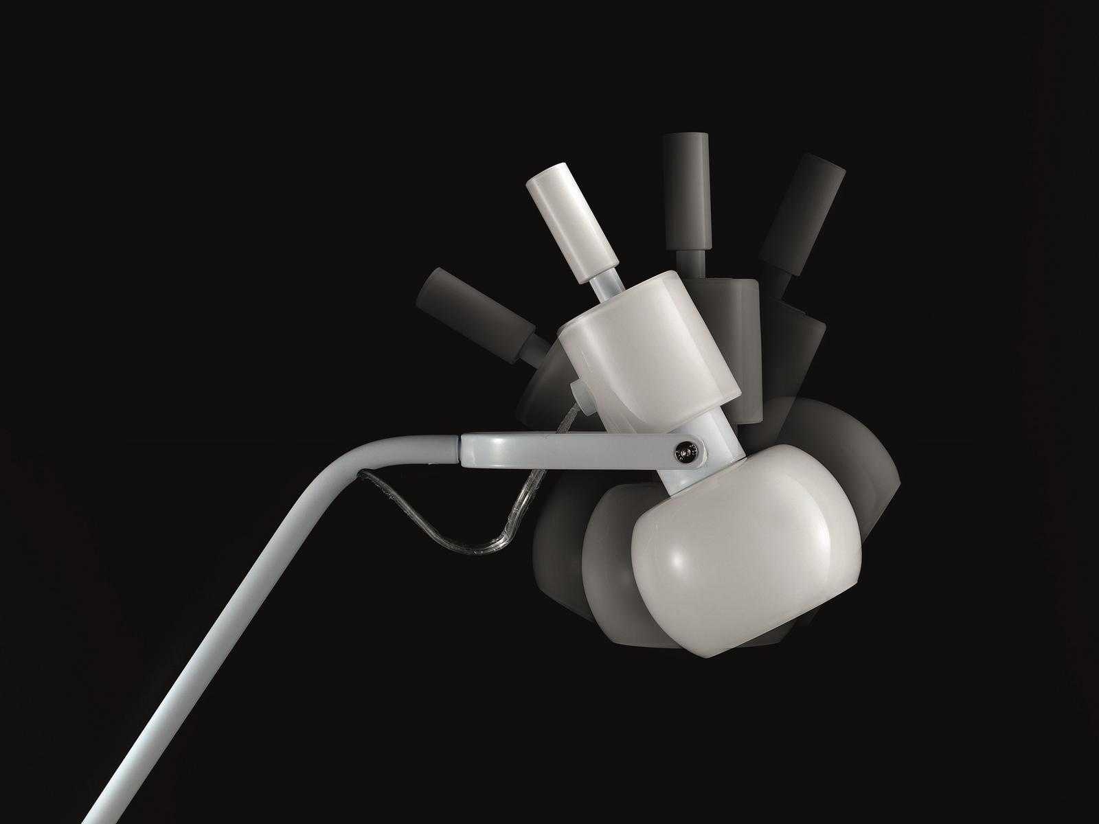 Adjustable glass table lamp | Vega Lt by Vistosi