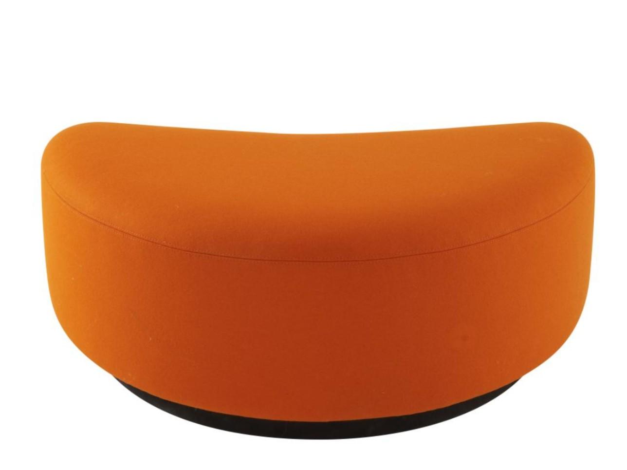 Upholstered fabric pouf | Elysee by Ligne Roset