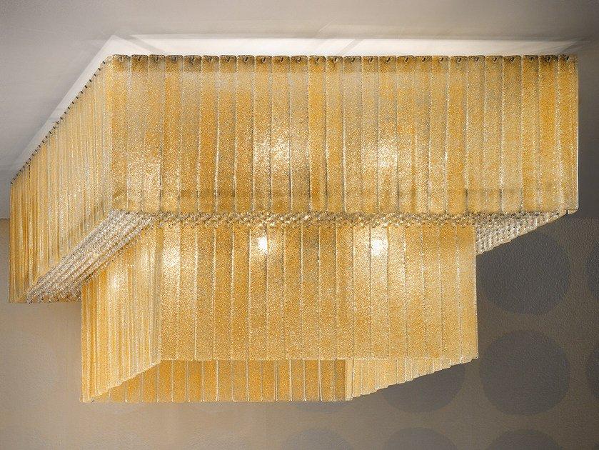 Incandescent glass ceiling lamp | Glass Ve 1120 Pl12 / Pl14 / Pl16 by Masiero