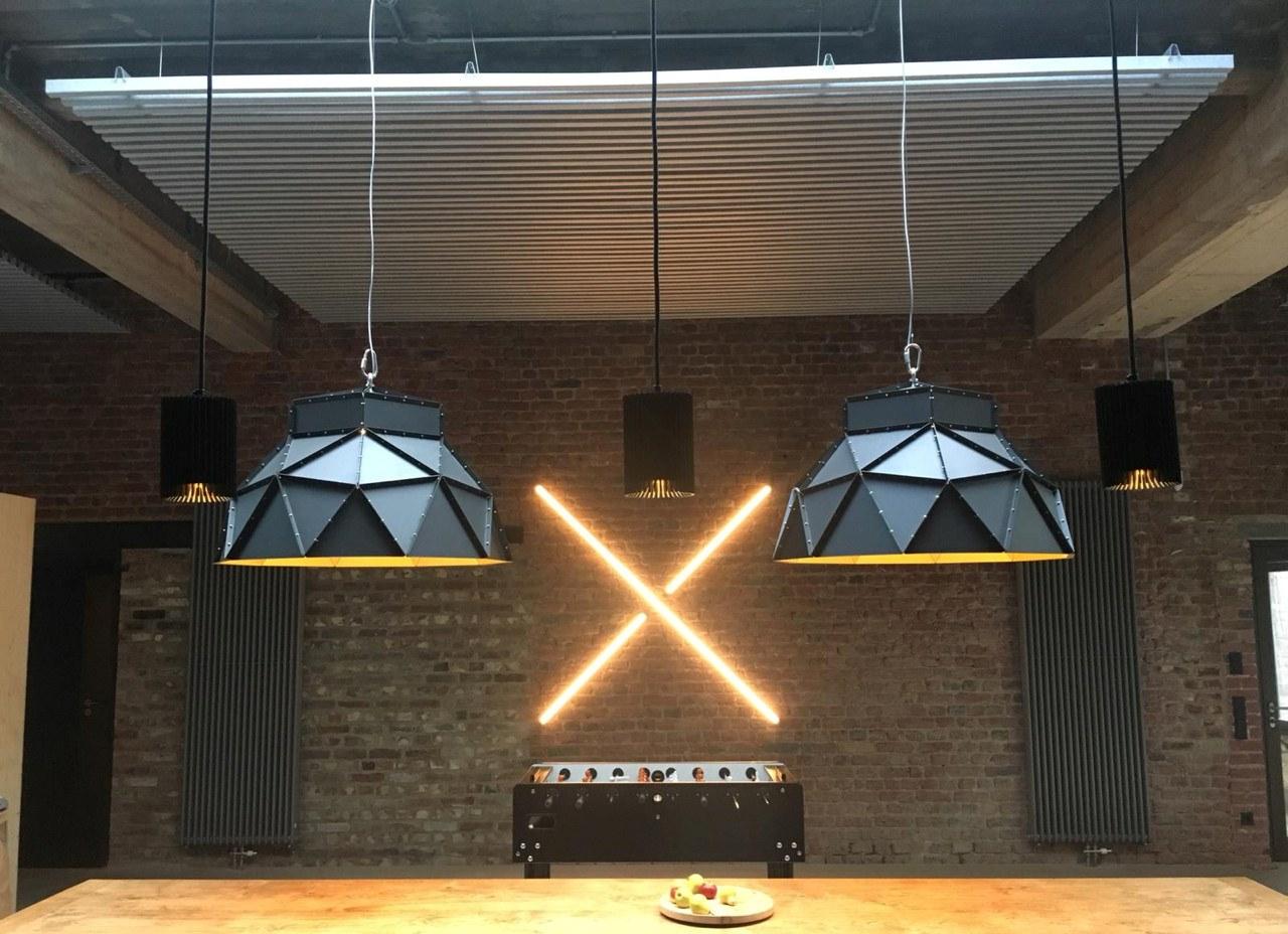 Stainless steel pendant lamp | Apollo by Dark