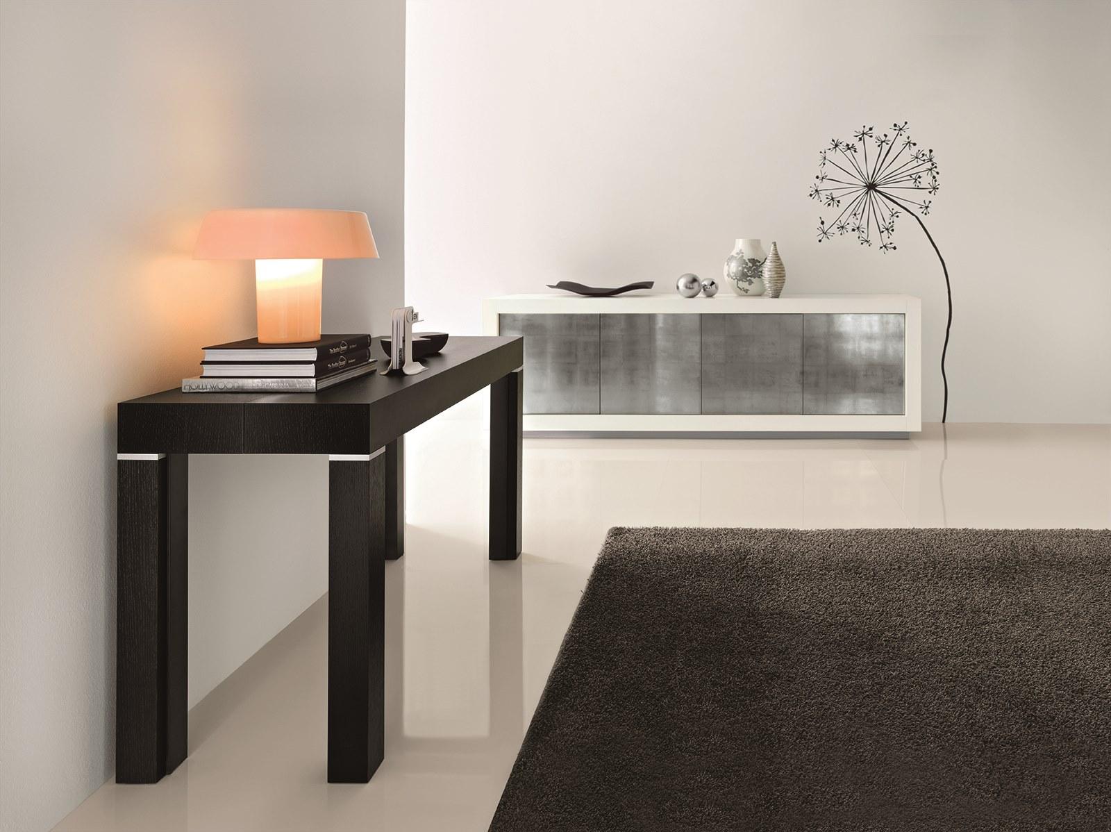 Rectangular wooden console table | Pqr by Riflessi
