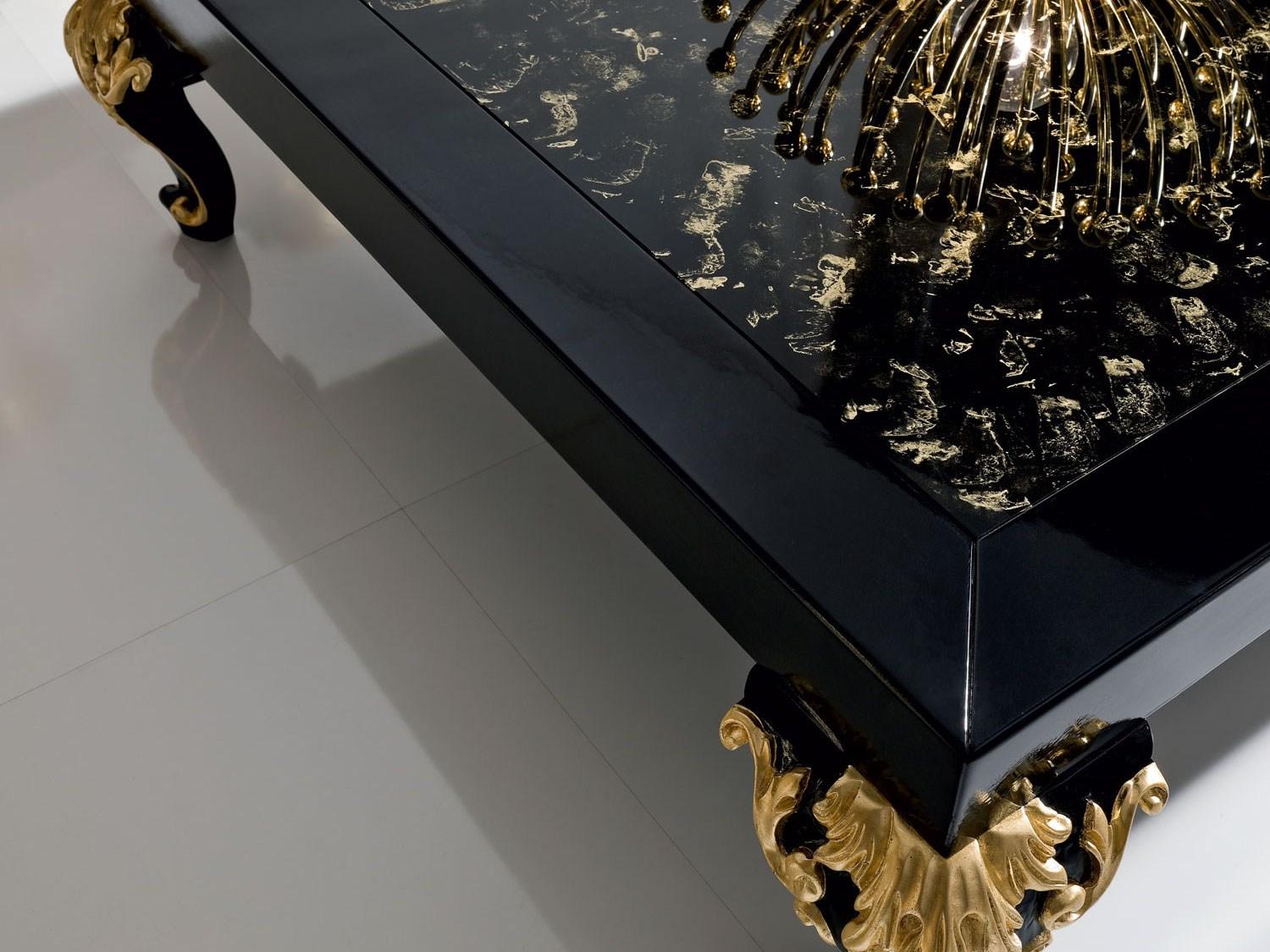 Square coffee table | Minimal Baroque by Modenese Gastone