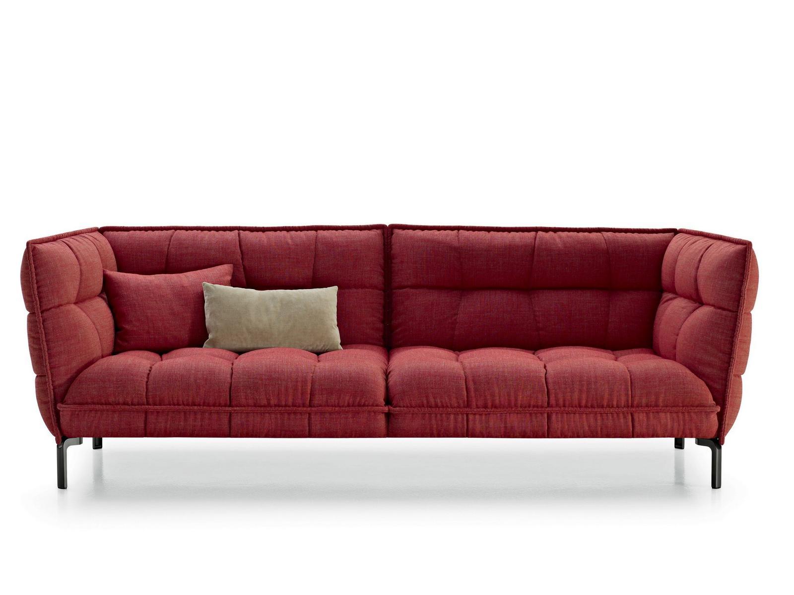 Tufted fabric sofa | Husk by B&B Italia