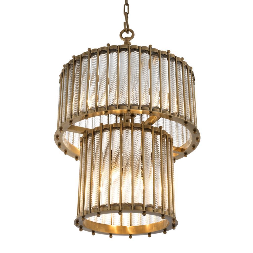 Glass pendant lamp | Tiziano by Eichholtz