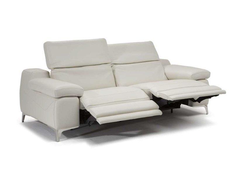 Recliner 2 seater leather sofa | Duca by Natuzzi Italia