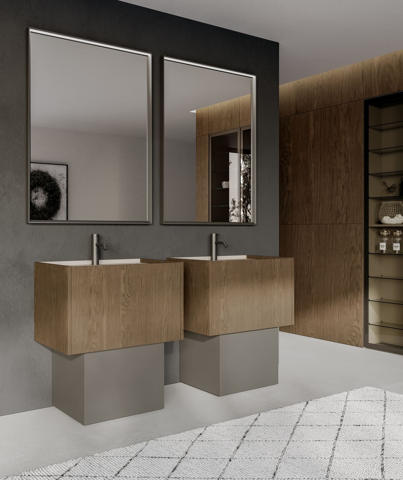 Veneer bathroom | Major by Birex