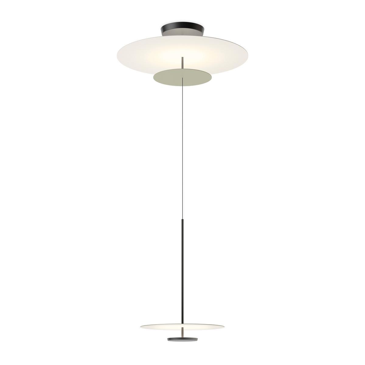 LED metal pendant lamp | Flat 5930 by Vibia