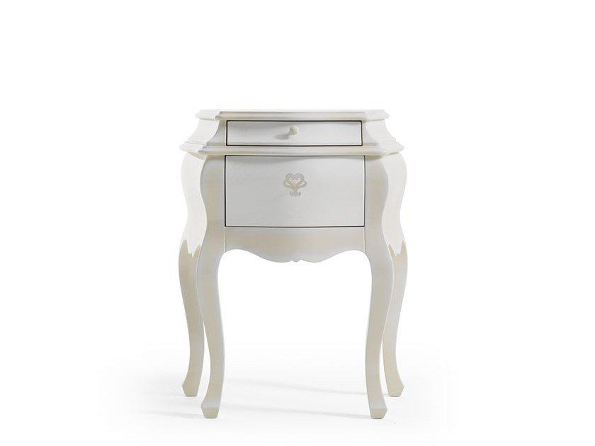 Wooden bedside table | Turandot by Corte Zari