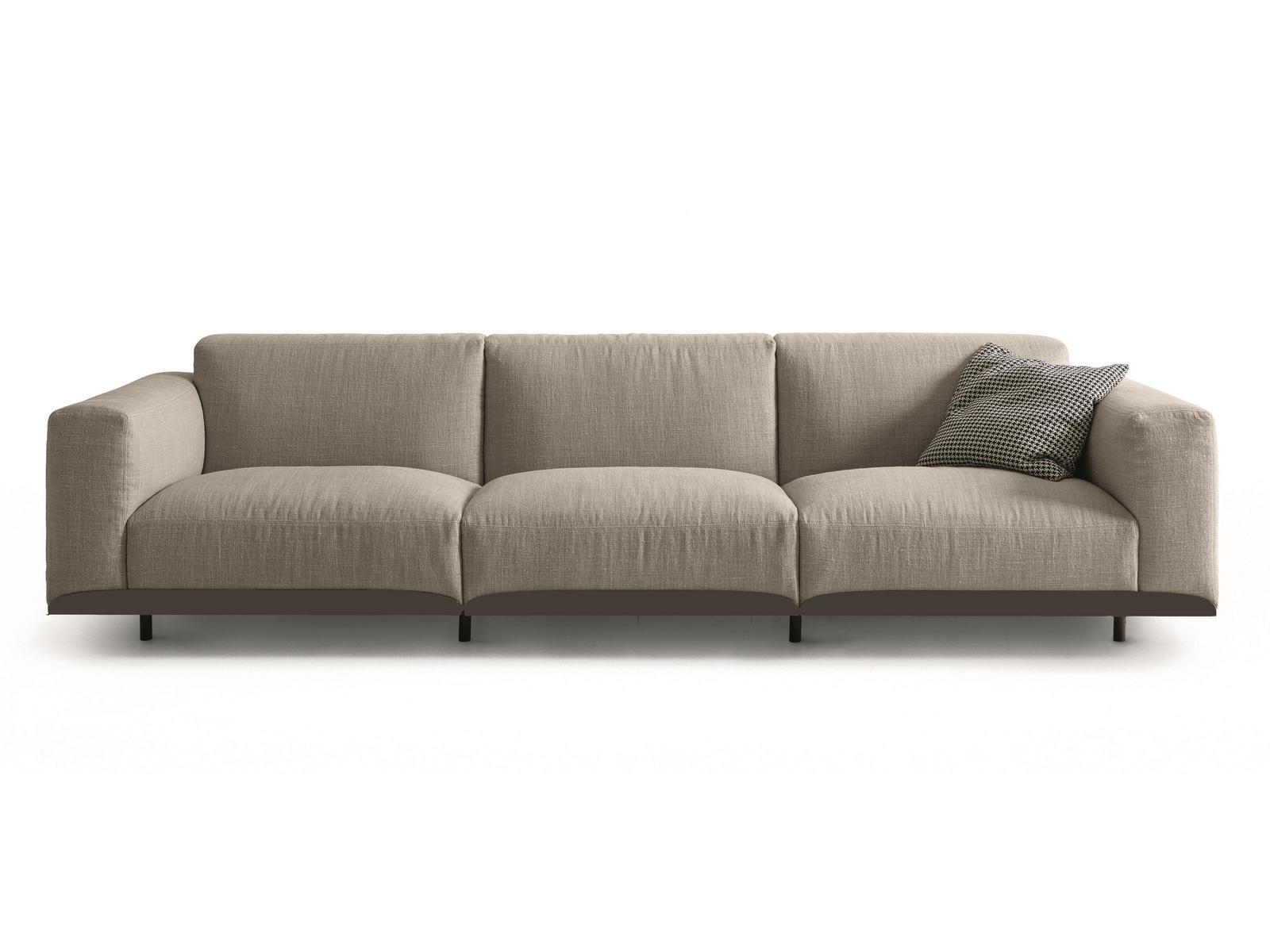 3 seater fabric sofa | Claudine L by Arflex