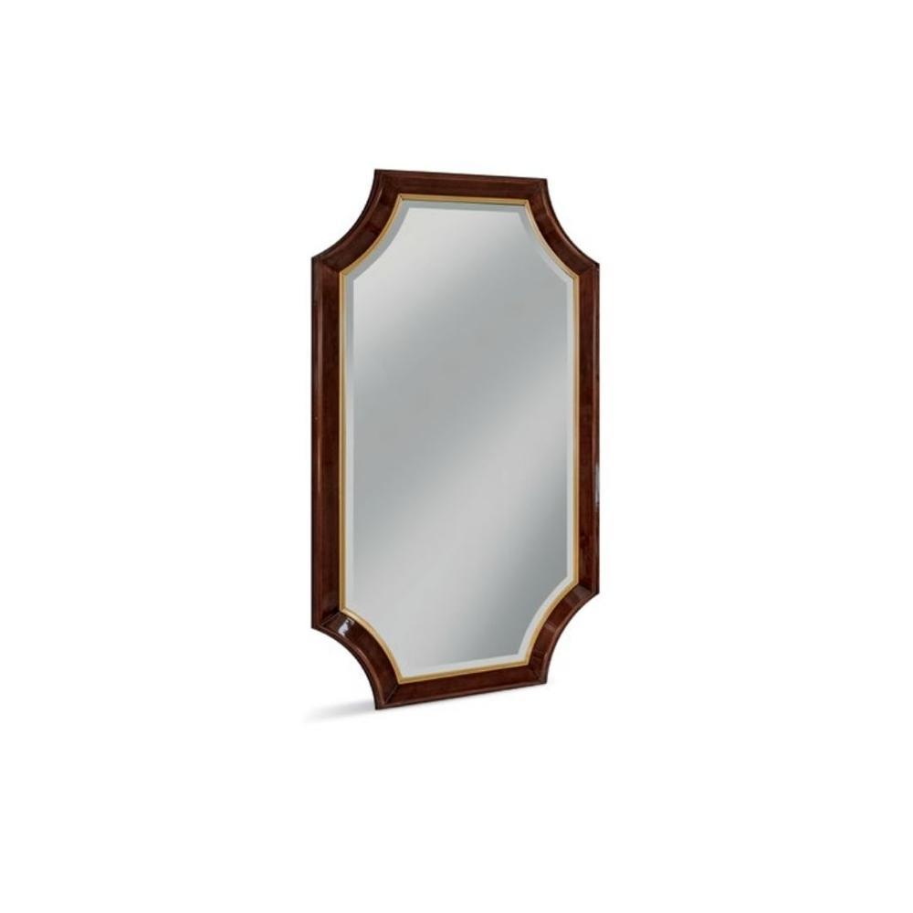 Oval wood mirror | Decò by Cavio