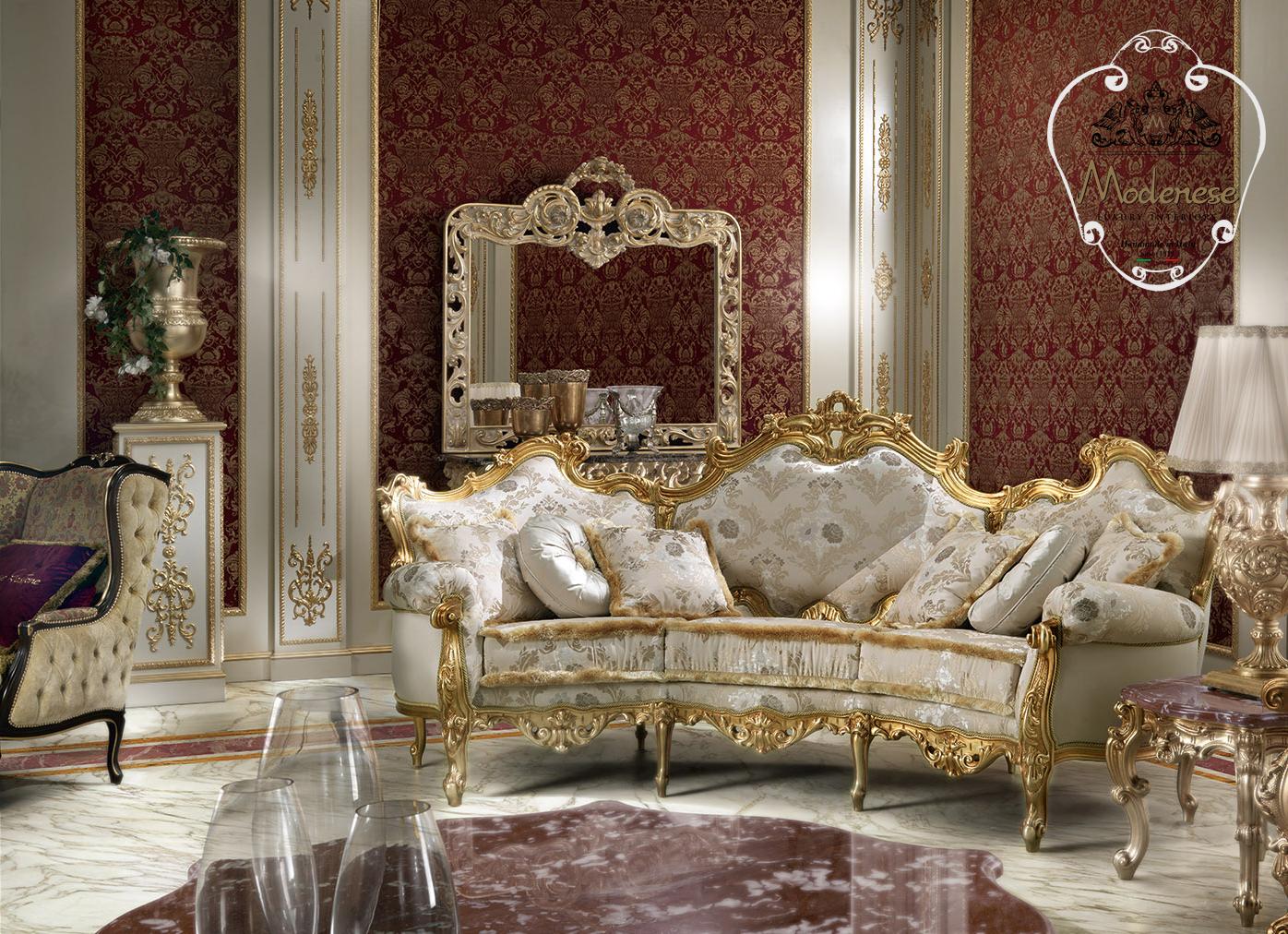 Rectangular wall-mounted mirror | 14610 by Modenese Gastone