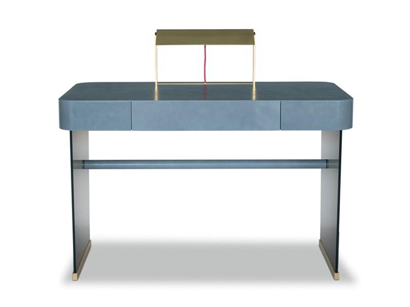 Rectangular writing desk with drawers | Hazel by Baxter
