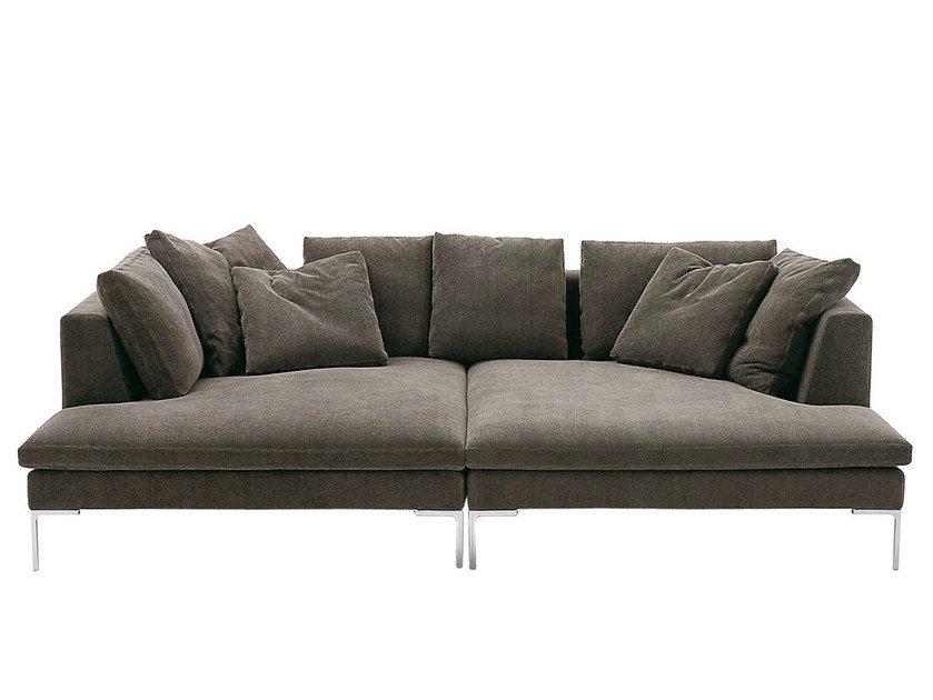 Sectional fabric sofa | Charles Large by B&B Italia