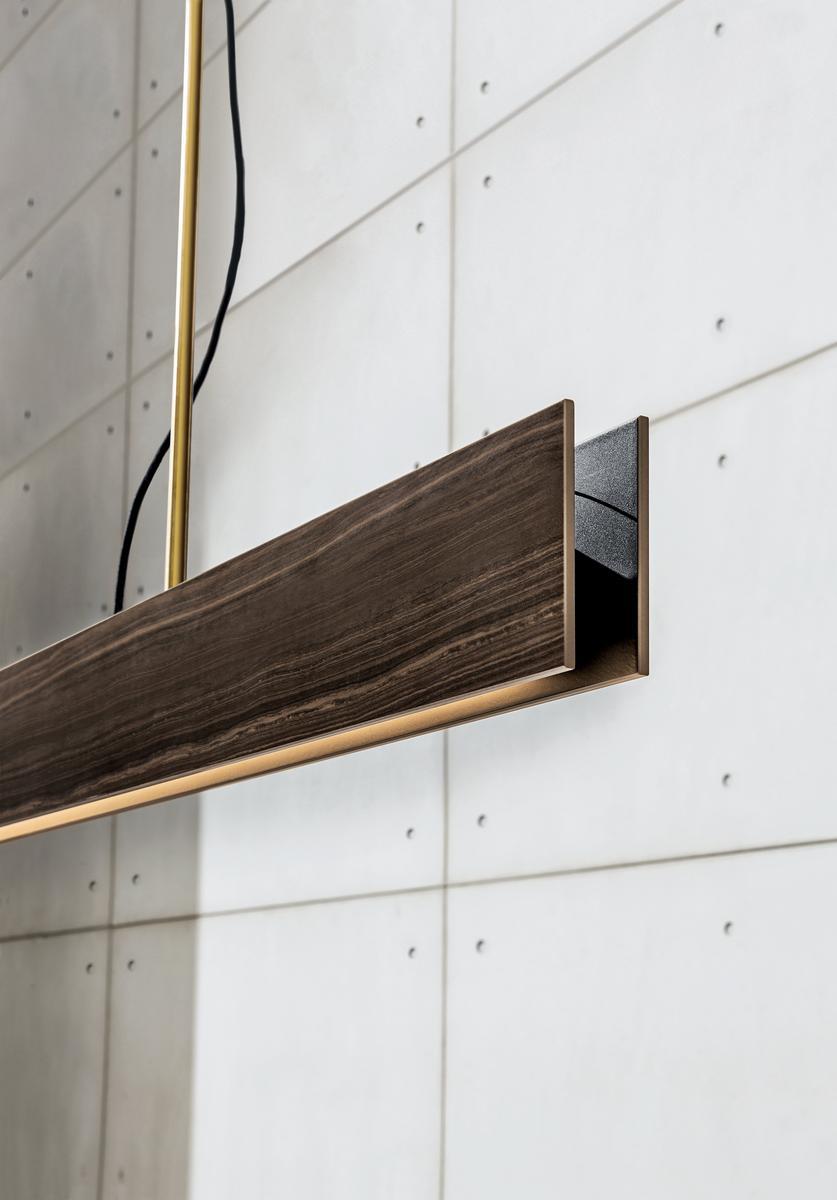 LED aluminium pendant lamp with dimmer | Traled by Sovet