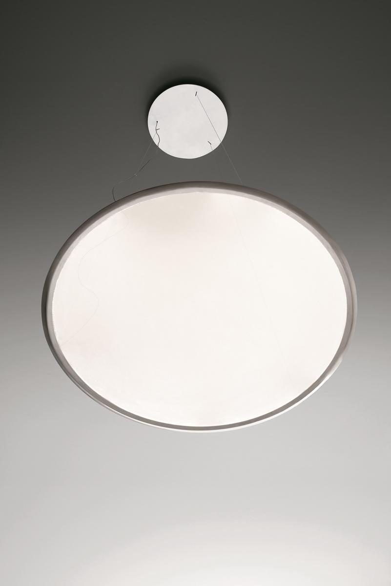 LED direct-indirect light aluminium pendant lamp | Discovery by Artemide