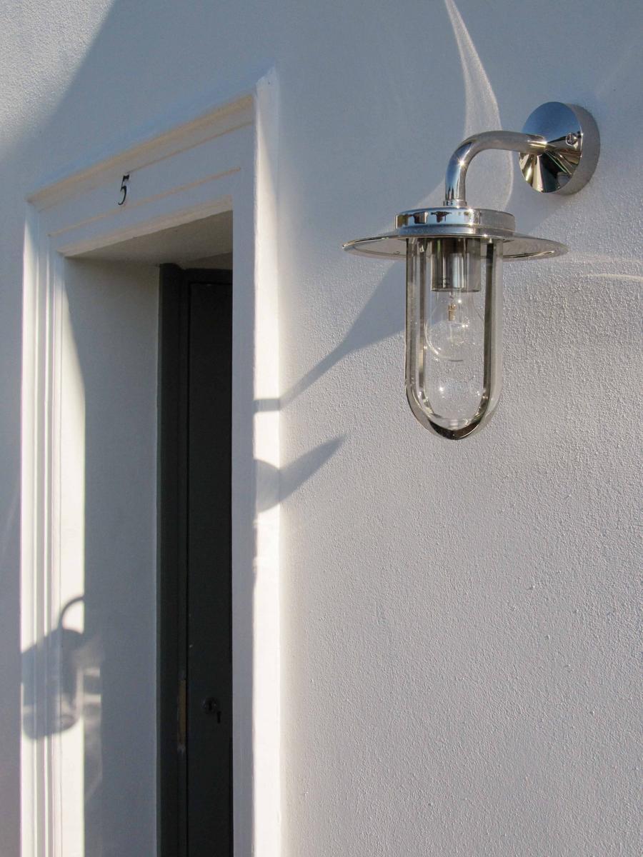 Outdoor wall lamp in zinc and glass | Montparnasse by Astro lighting