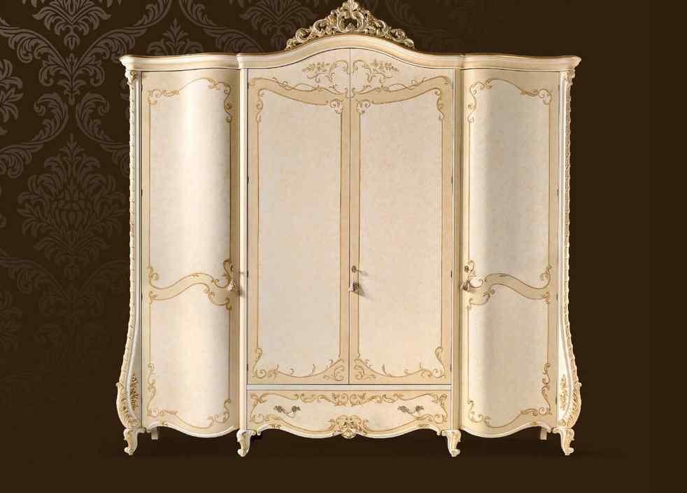 Solid wood bedroom set in a classic style | Portofino by Signorini Coco