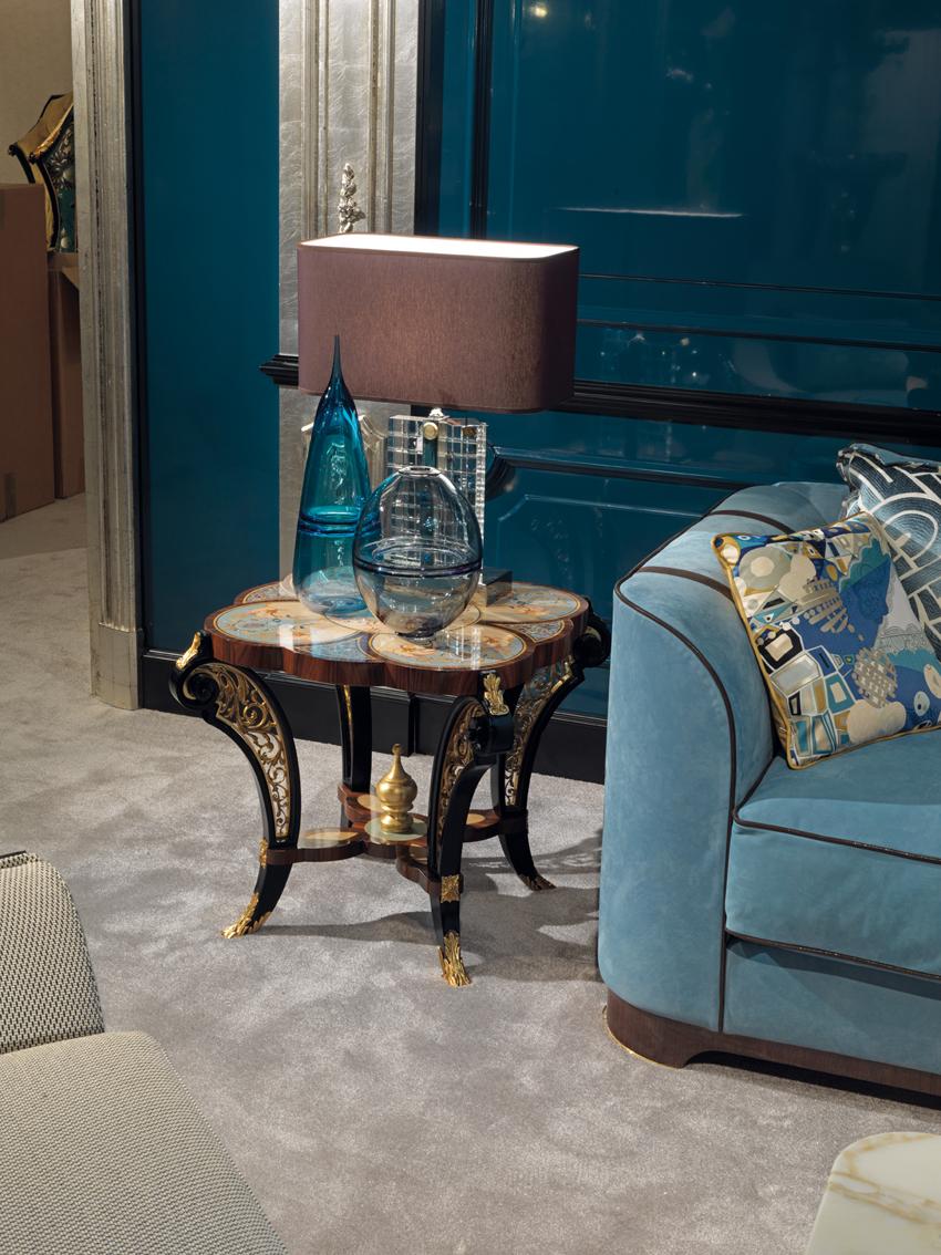 Wooden high side table | 5804 by Ezio Bellotti