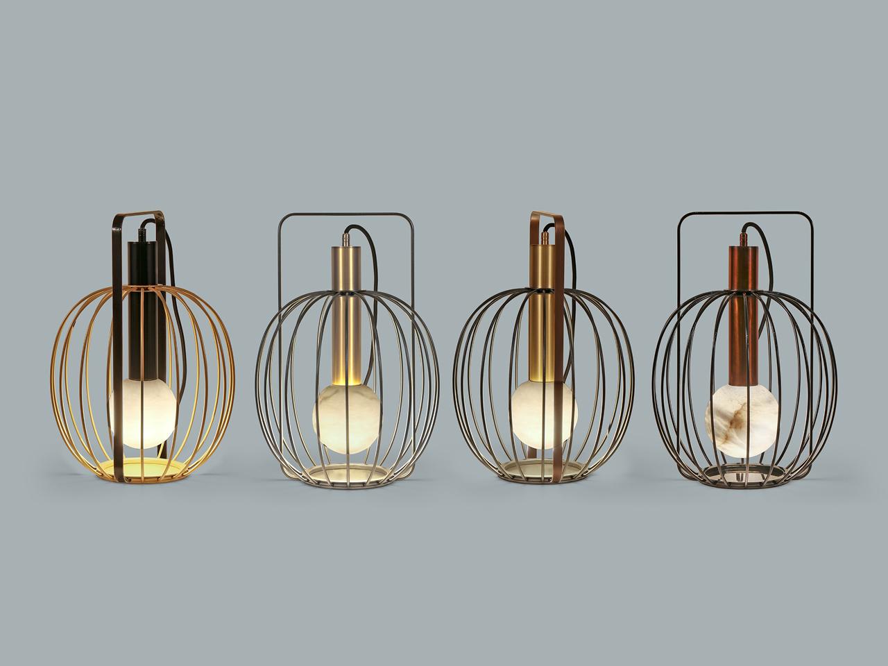 LED metal table lamp | Lira by Borzalino