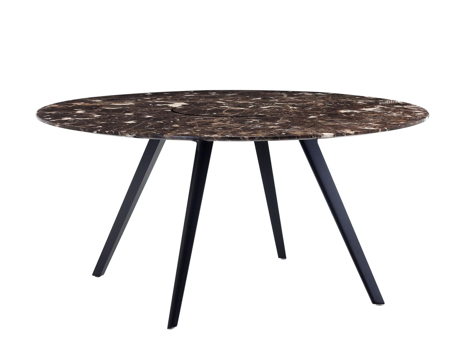 Round marble table | Katana by Potocco